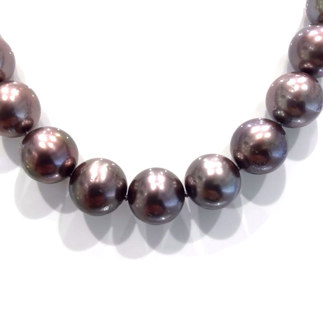 Brown Tahitian Pearl Necklace