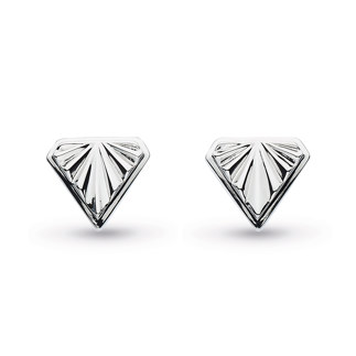 Deco Diamond Shape Stud Earrings Deco Diamond Shape Stud Earrings
