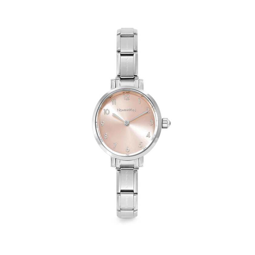 076038 14 Pink Oval Watch