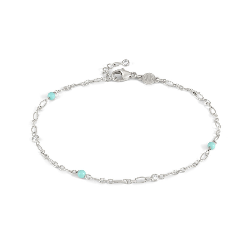Turquoise 241000 ANKLETS Turquoise/Coral/ Pearl