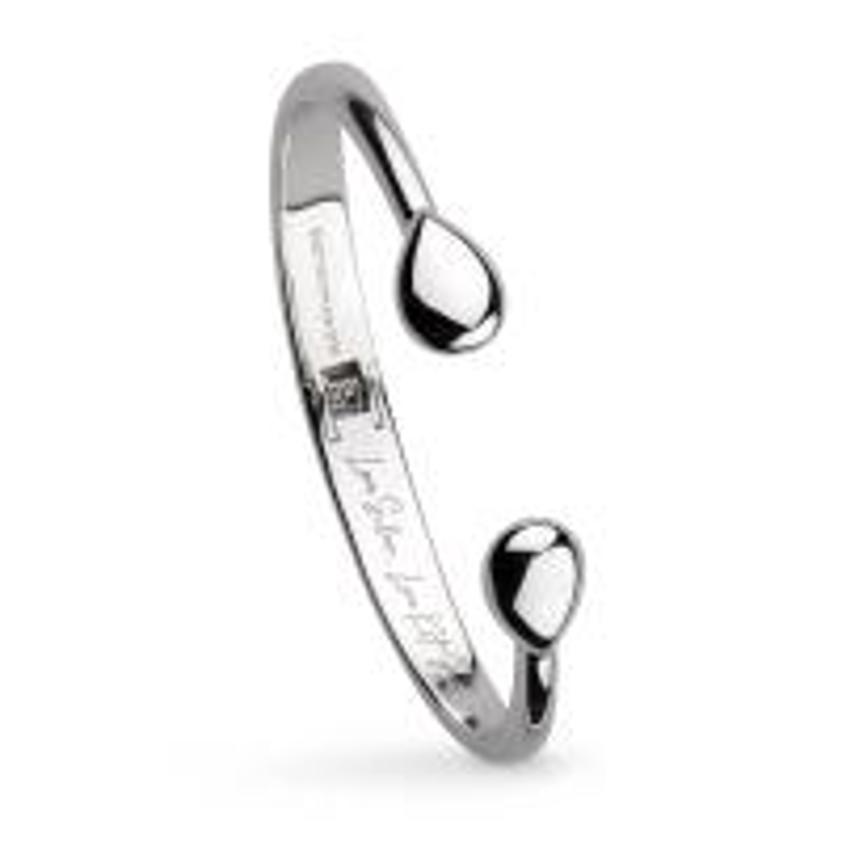 Coast Smooth Pebble Hinged Bangle M/L