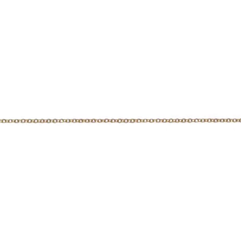 9ct Yellow Gold Close Tight Trace Necklace