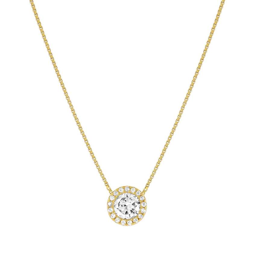 Yellow Gold Plated 241402 SEIDIVINA Necklace