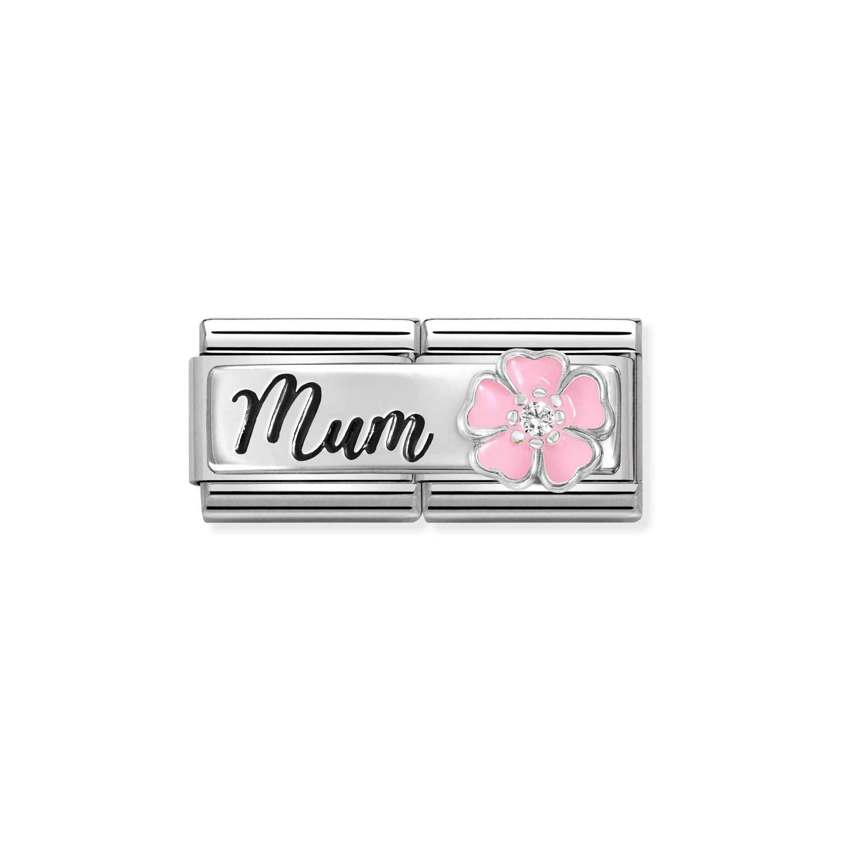 330734 18 Double Mum with Flower