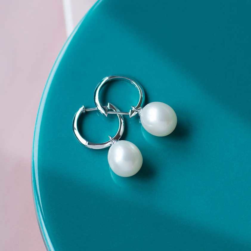 Revival Astoria Pearl Hoops