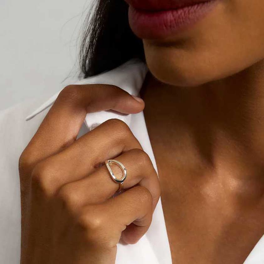 Petal Ring Sterling Silver