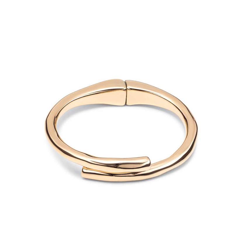 Gold Plated Meeting Point Bangle