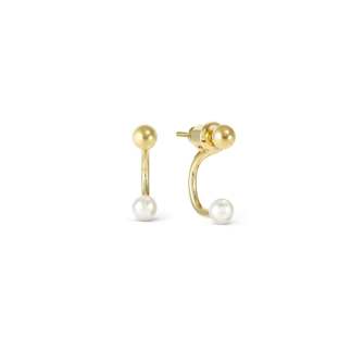Gold Plated 212214 FASHION ERA Pearl Earrings Gold Plated 212214 FASHION ERA Pearl Earrings