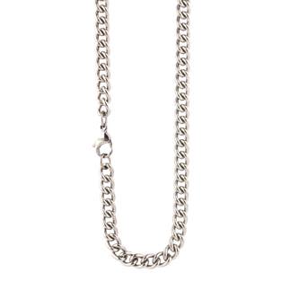 Titanium 5.2mm Curb Chain Necklace