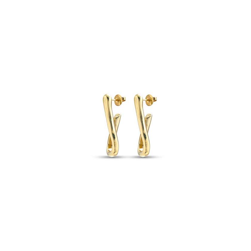 Gold Plated Just For U Earrings