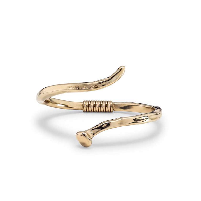 Gold Plated B12 Bangle