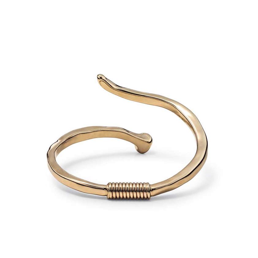 Gold Plated B12 Bangle