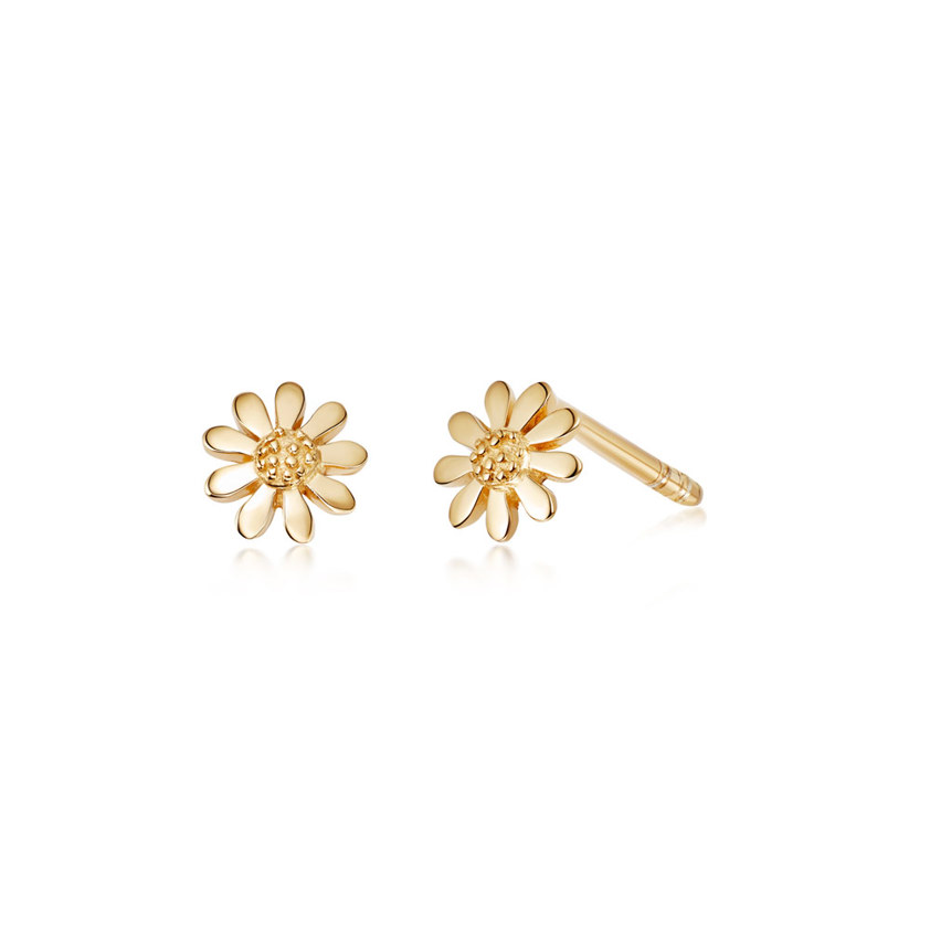 Marguerite Daisy 5mm Earrings