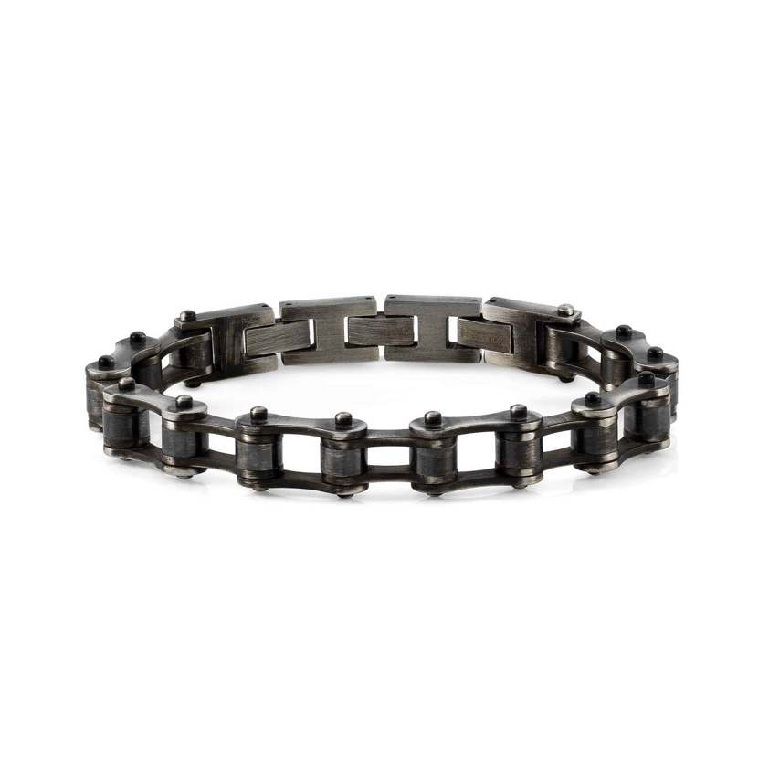 Black                028919 01/07/50 Chain Link Bracelet