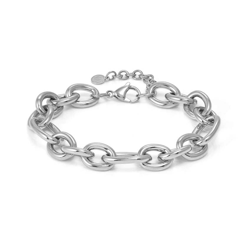 Stainless Steel 134304 Eccletica Large Chain Bracelet