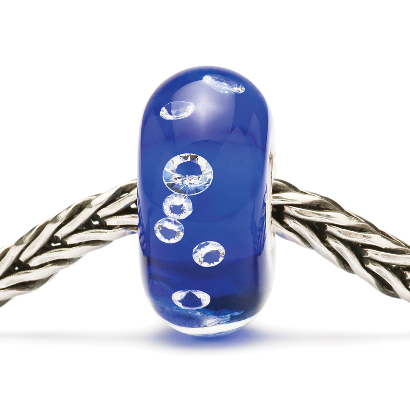 Blue Diamond Bead