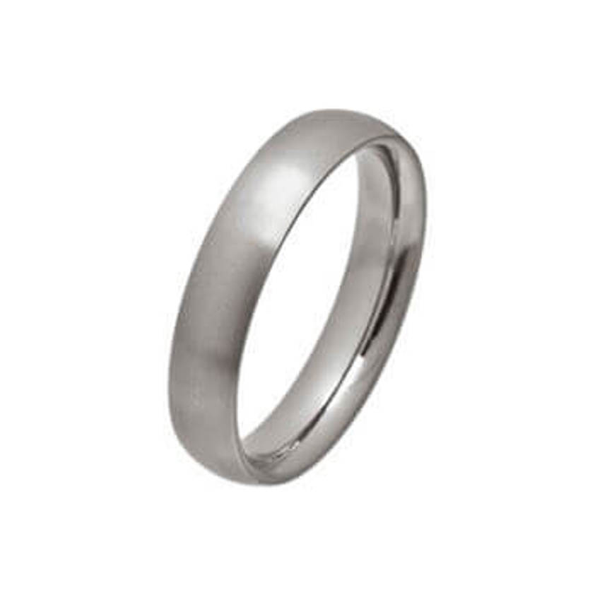 Titanium 5x2.2mm Court Ellipse Ring