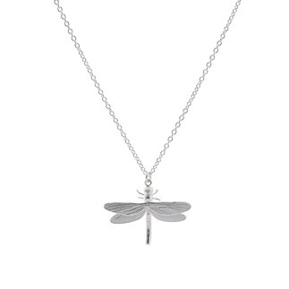 Sterling Silver Dragonfly Necklace