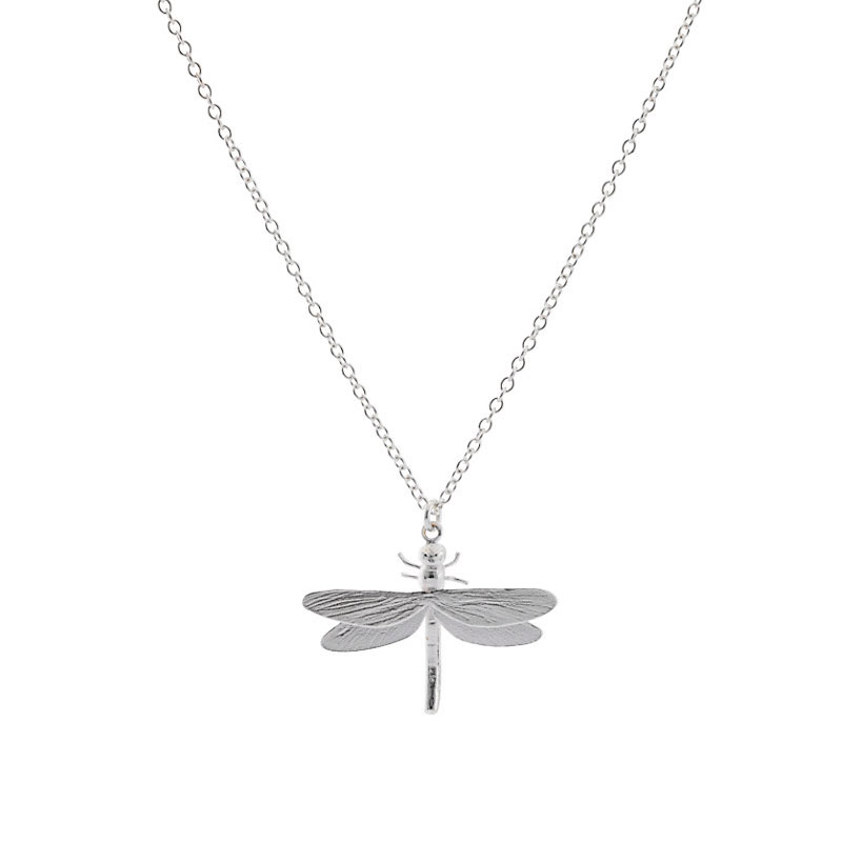 Sterling Silver Dragonfly Necklace