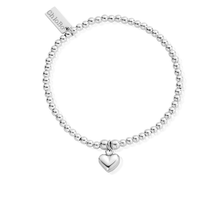 Cute Charm Puffed Heart Bracelet