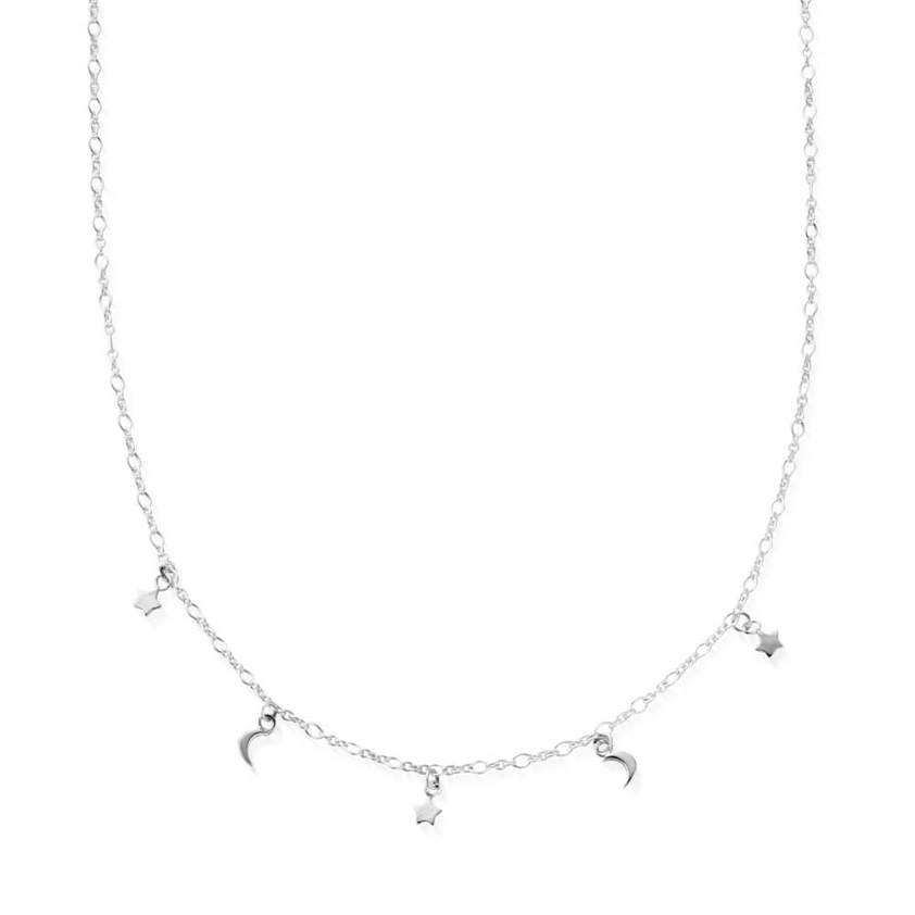 Sterling Silver Night Sky Necklace