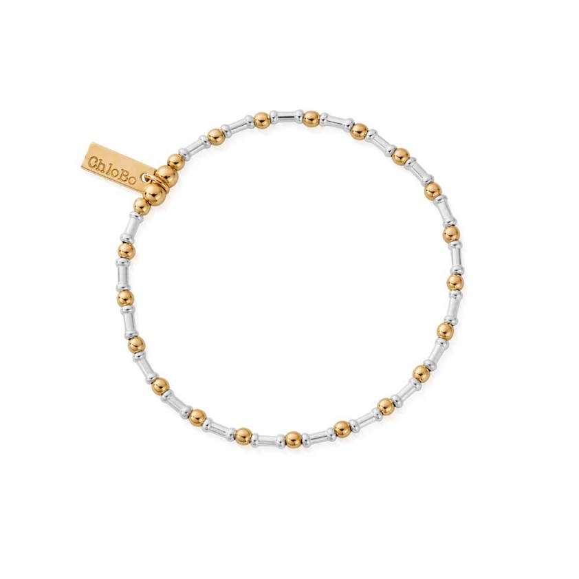 Yellow Gold Plated Rhythm of Water Bracelet
