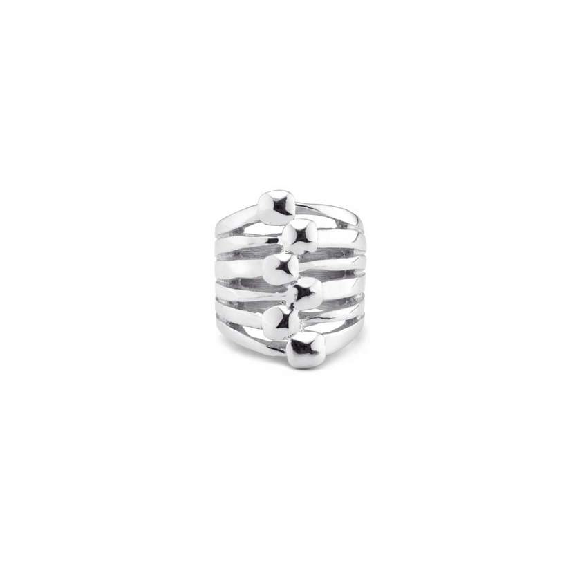 Silver Plated Matching Ring