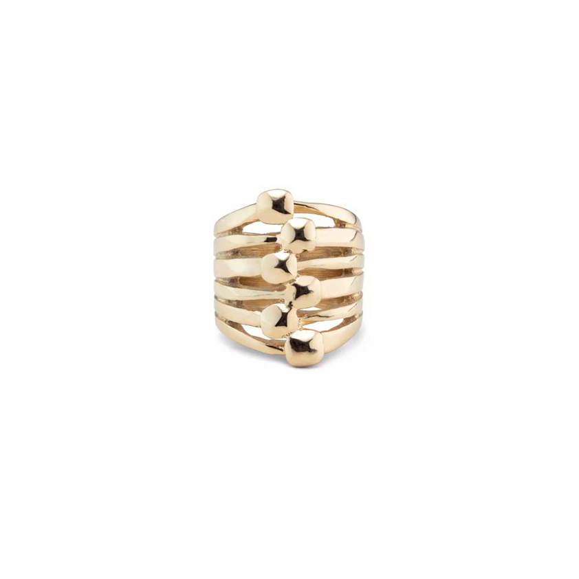 Gold Plated Matching Ring