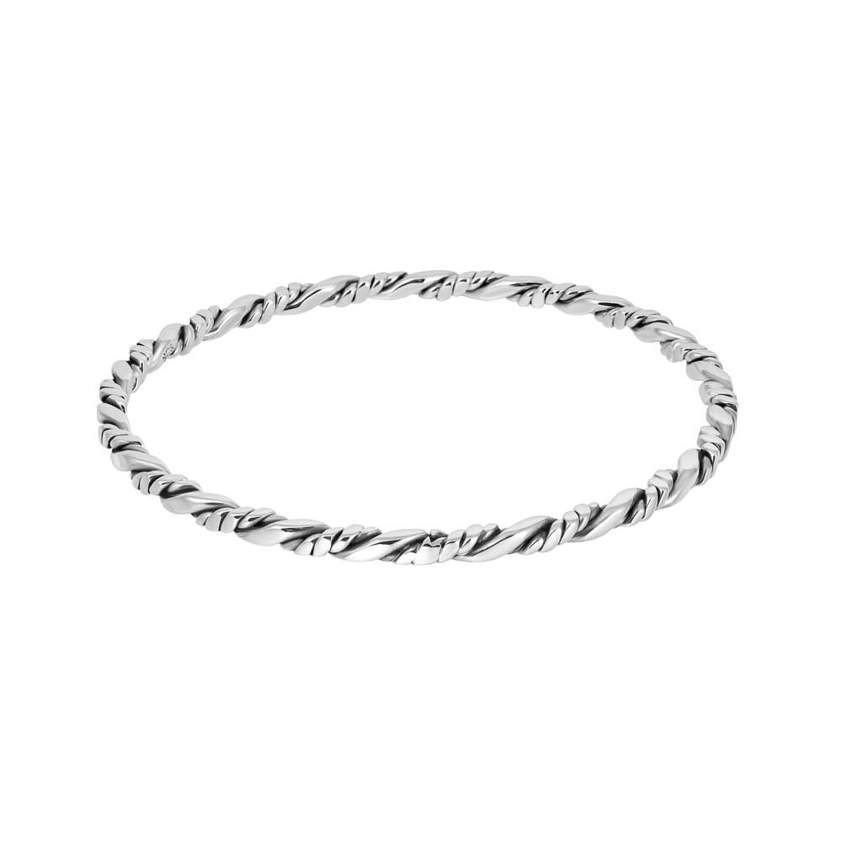 Twisted Pull Over Bangle