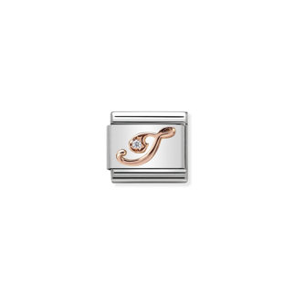 430310 09 Rose Gold Letter I