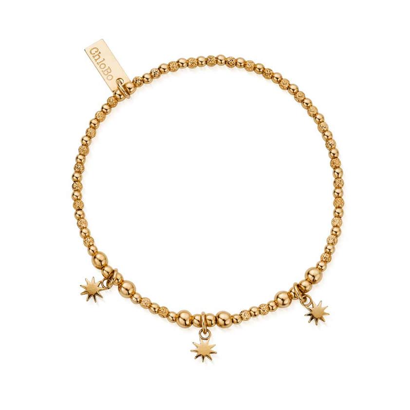 Yellow Gold Plated Illuminating Energy Bracelet