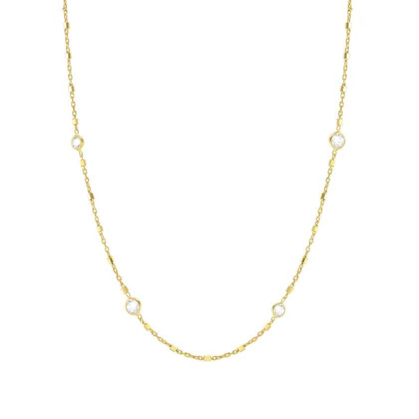 146687 34 Gold Mixed Necklace