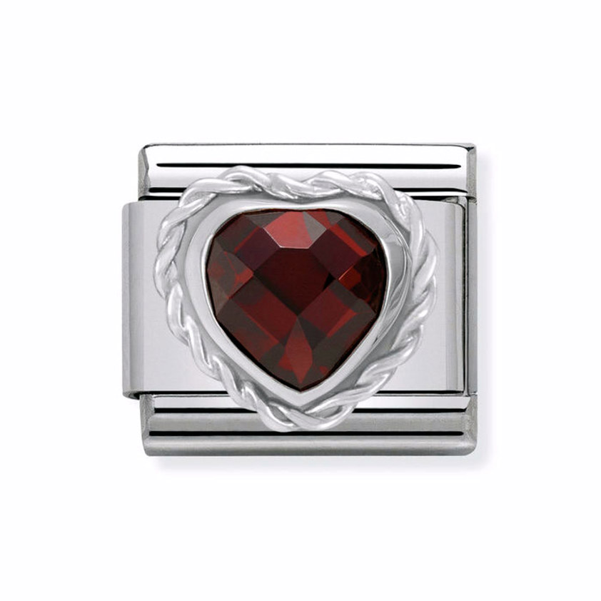 330603 05 Red Cz Heart