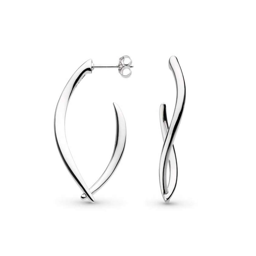 Twine Twist Link Grande Hoop Earrings