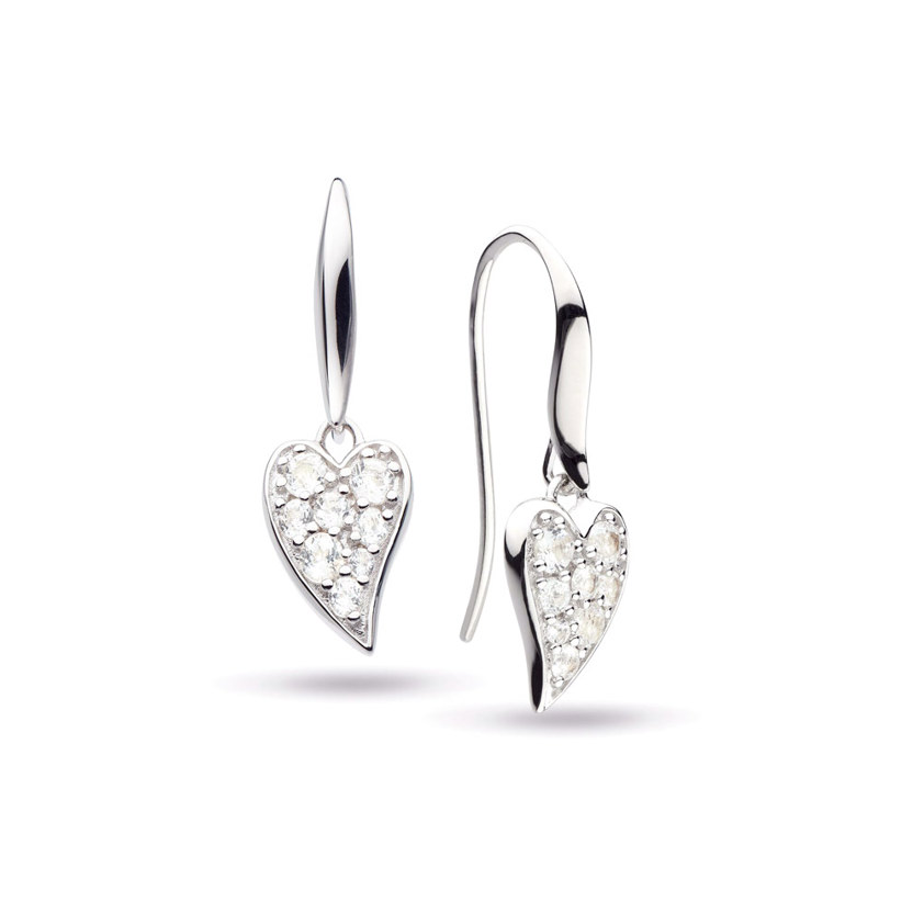 Desire Lust Heart Drop Earrings