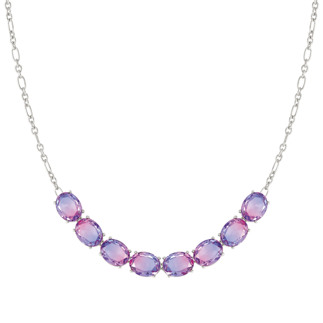 240811 28 SYMBIOSI Pink Purple Necklace