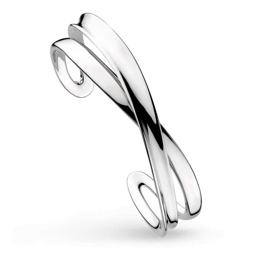 Serenity Grande Crossover Cuff Bangle