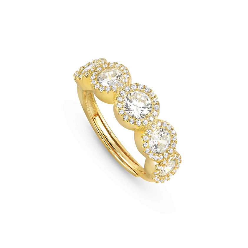 Yellow Gold Plated 241401 SEIDIVINA Ring