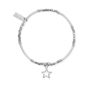 Mini Noodle Cube Small Open Star Bracelet