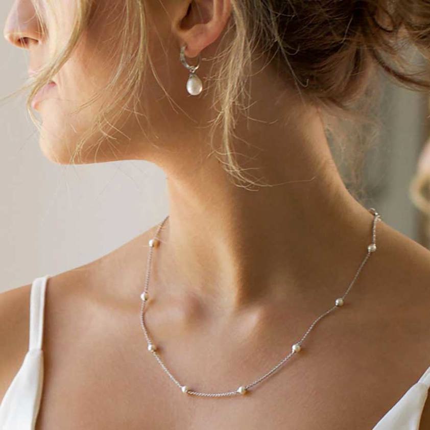 Astoria Pearl 18" Necklace