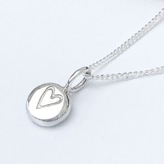 P15 Heart Tag Necklace P15 Heart Tag Necklace