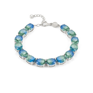 240809 25 SYMBIOSI Light Blue Green Bracelet