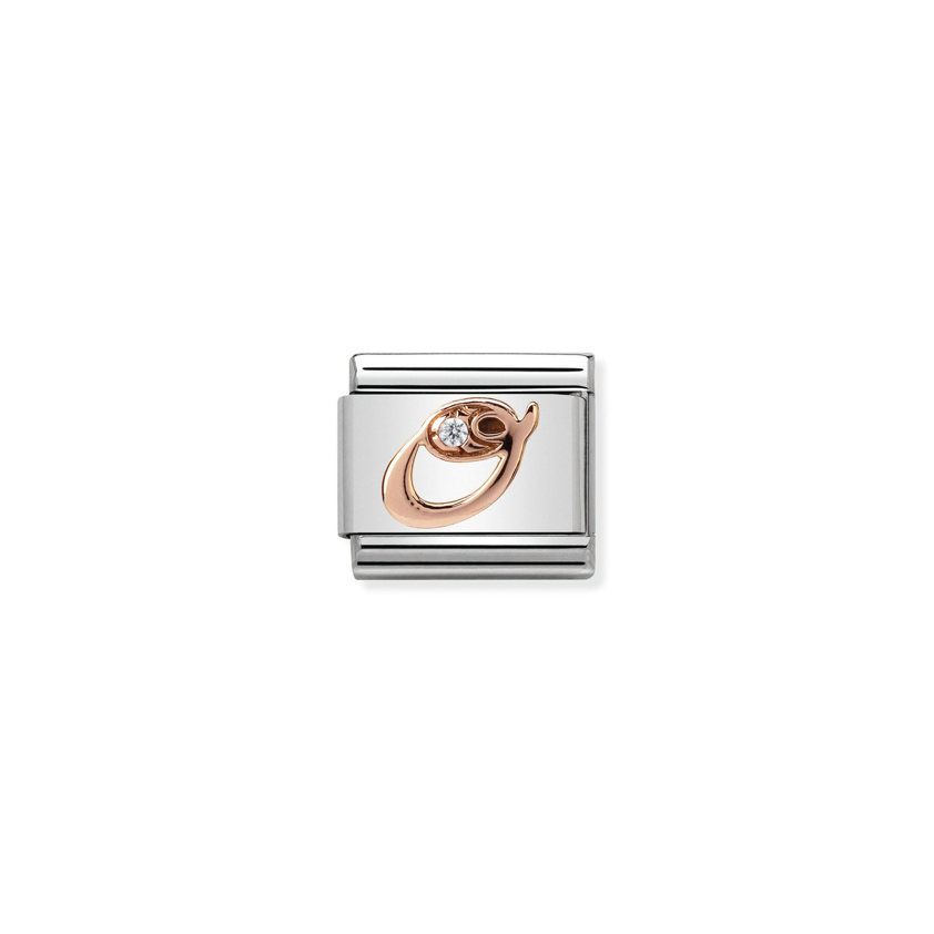 430310 15 Rose Gold Letter O