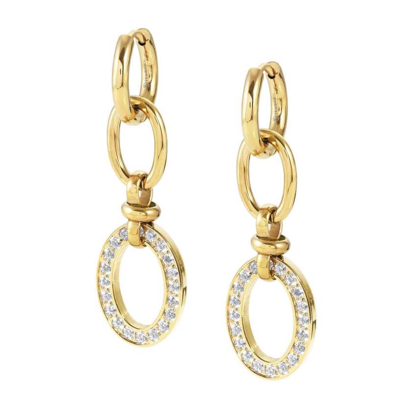 Yellow Gold Plated 028608 AFFINITY Earrings
