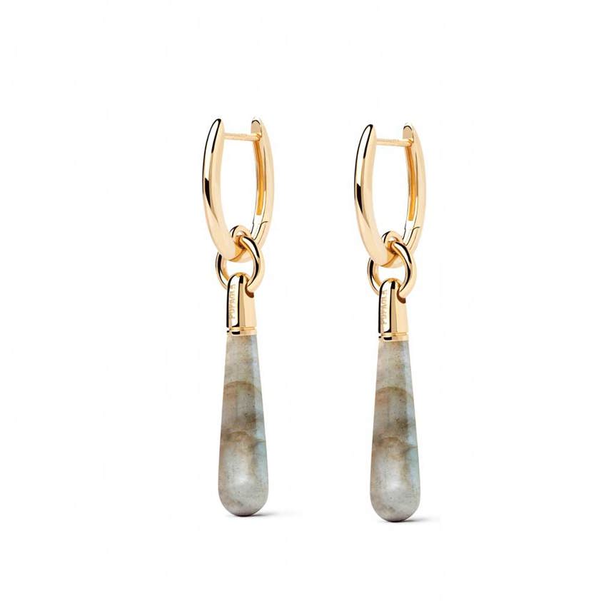 Labradorite Large Jupiter Earrings (pair)