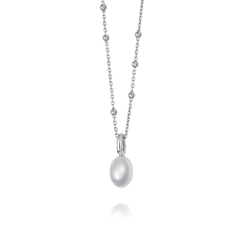 Sterling Silver Treasures Baroque Pearl Pendant
