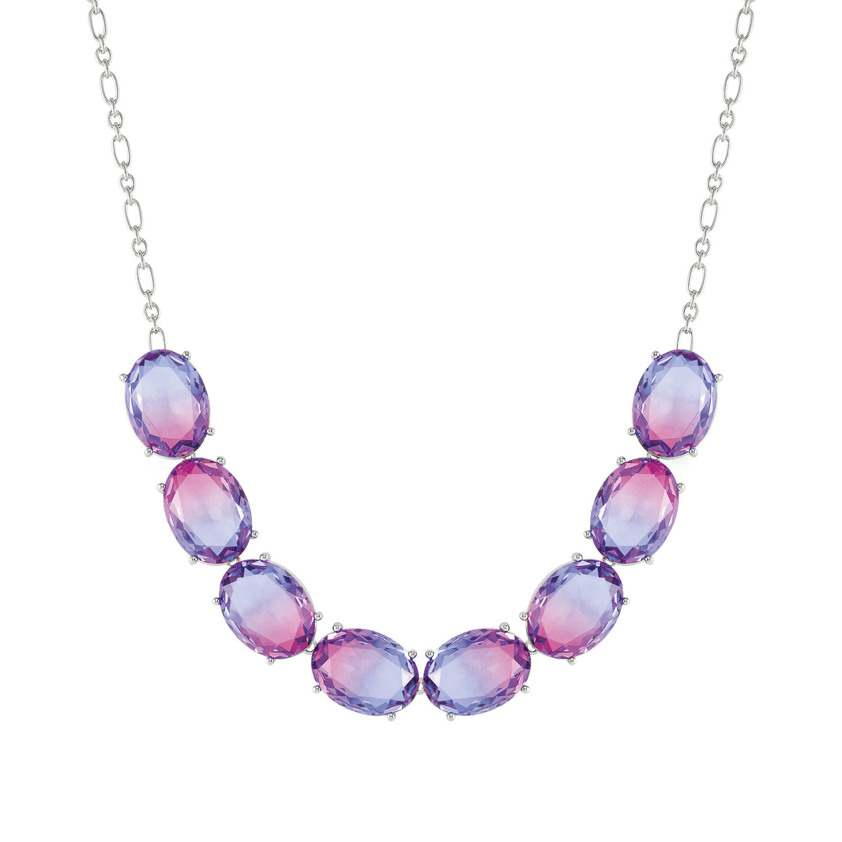 240812 28 Symbiosi Pink Purple Necklace