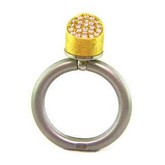 Zylinder Diamond Swivel Ring