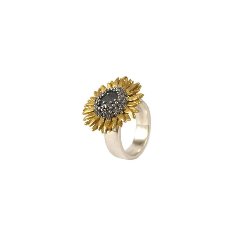 Medium Sunflower Ring