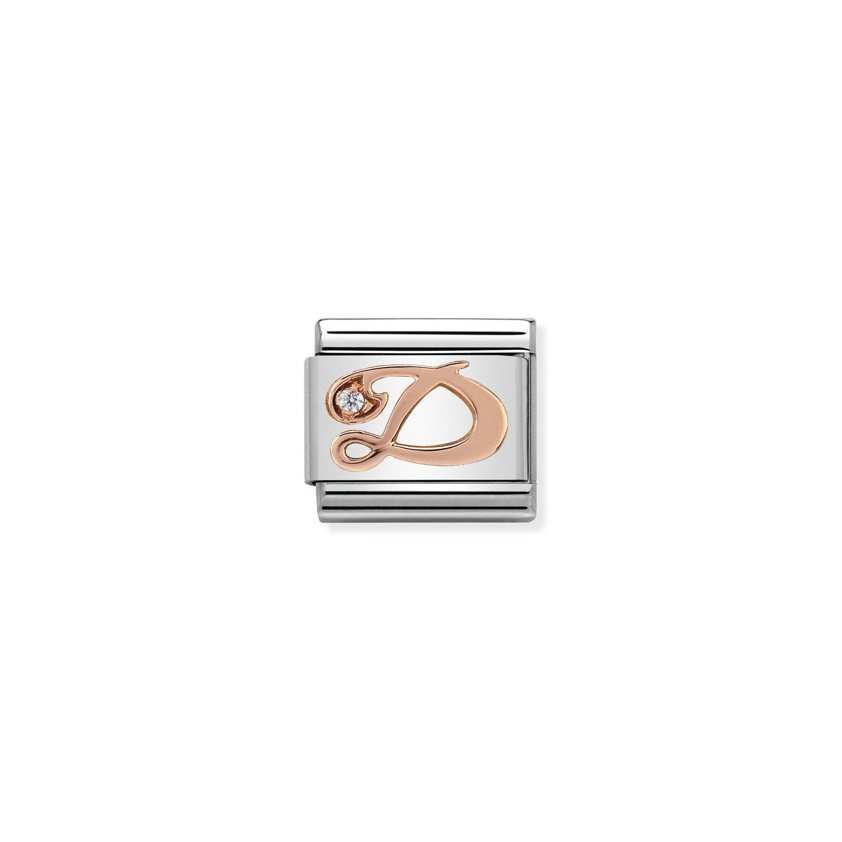 430310 04 Rose Gold Letter D